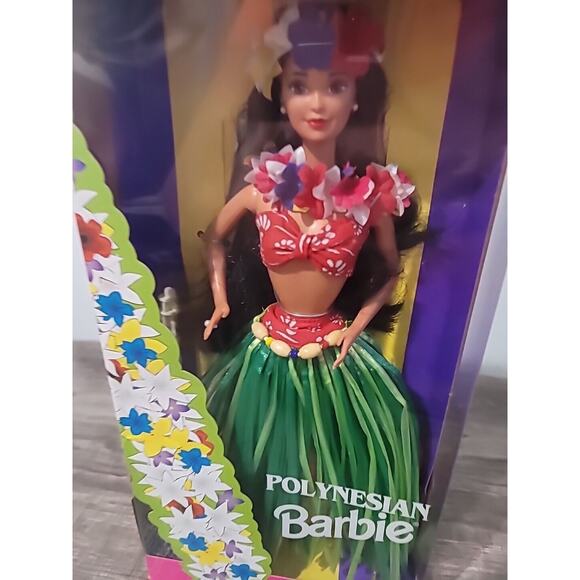 Special Edition 1994 Dolls of the World Collection Polynesian Barbie #12700 NIB - Picture 7 of 16